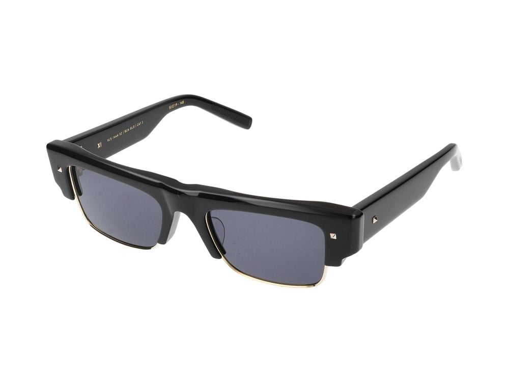 Valentino Sunglasses Valentino VLS-164A-52_XI BLK - GLD 52/19/145 Grijs