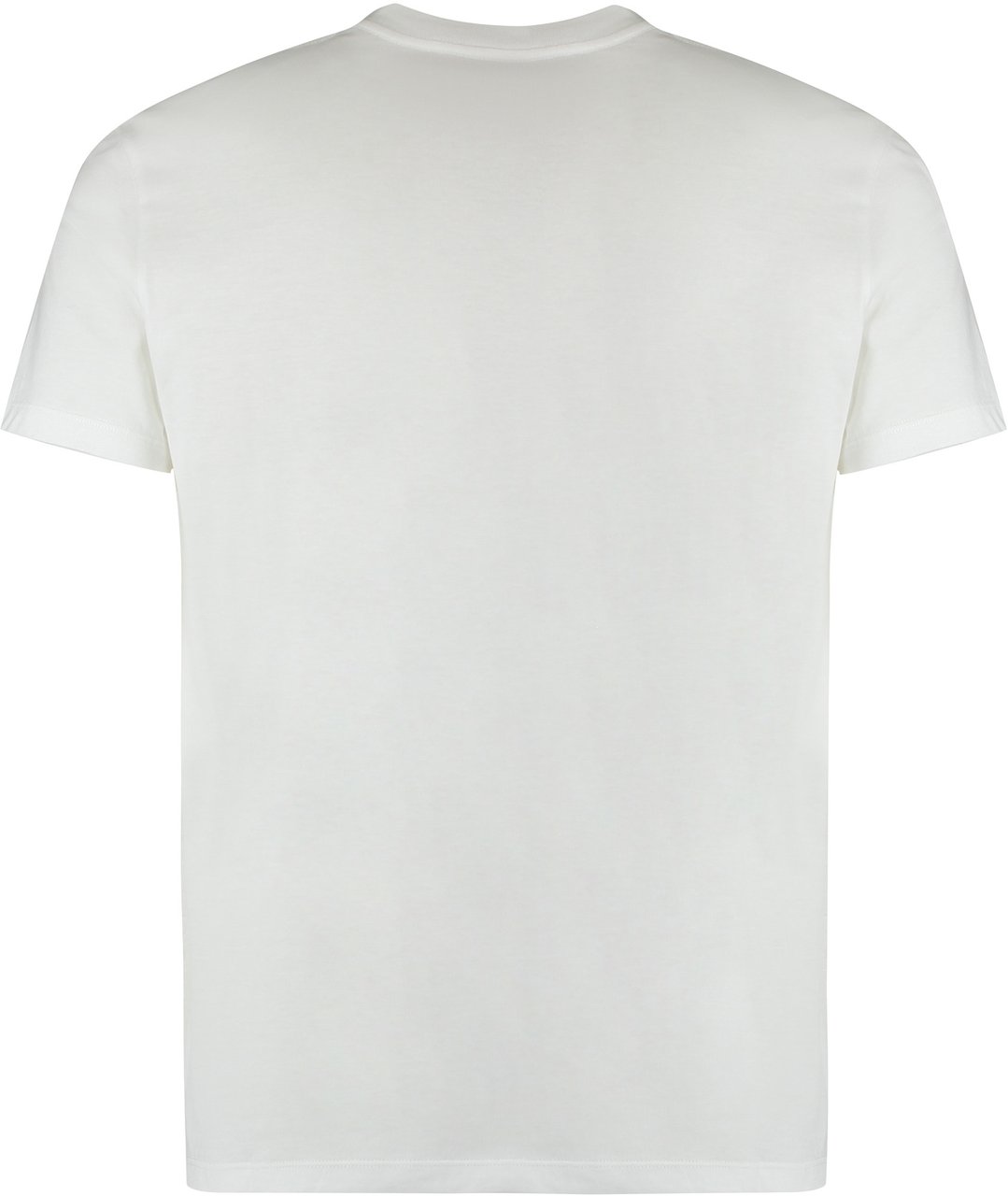 Valentino Cotton crew-neck T-shirt Wit