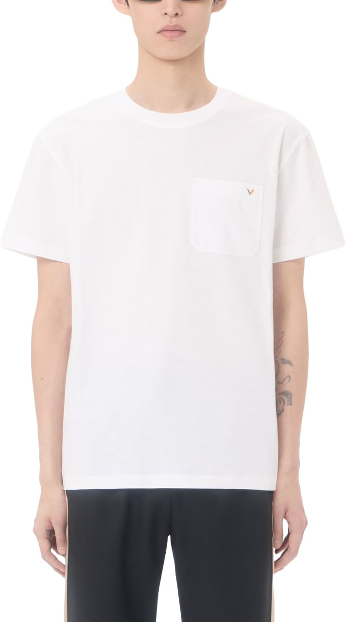 Valentino T-Shirts And Polos White Wit