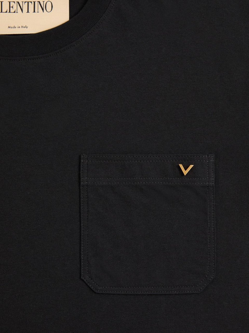 Valentino T-Shirts And Polos Black Zwart