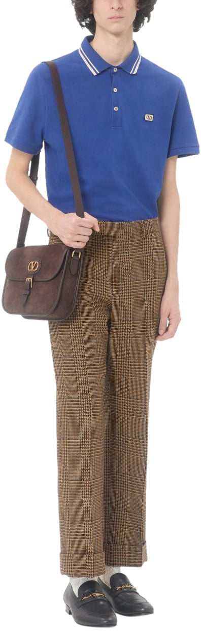 Valentino T-Shirts And Polos Blue Blauw