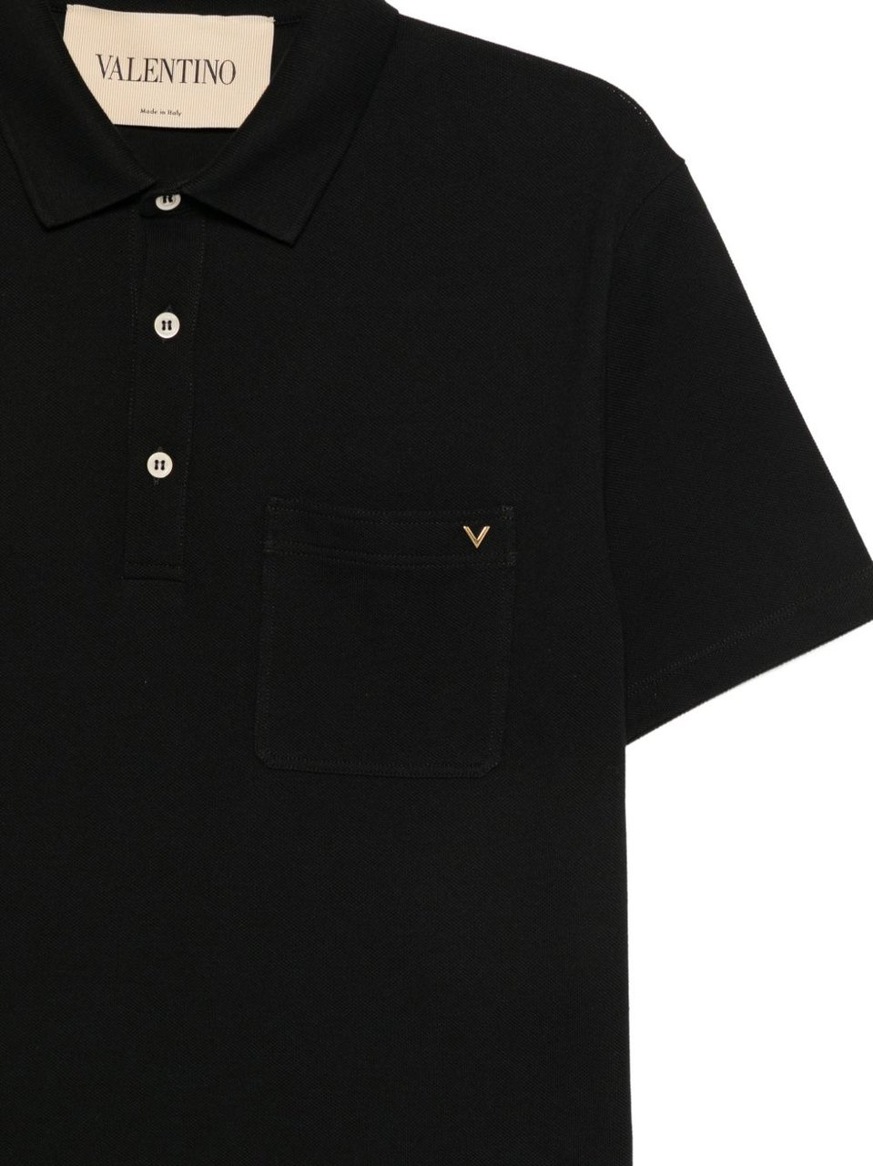 Valentino T-Shirts And Polos Black Zwart