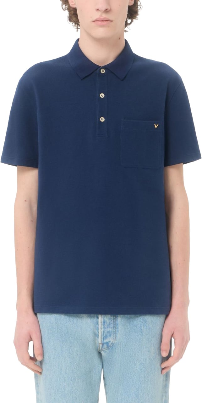 Valentino T-Shirts And Polos Navy Navy