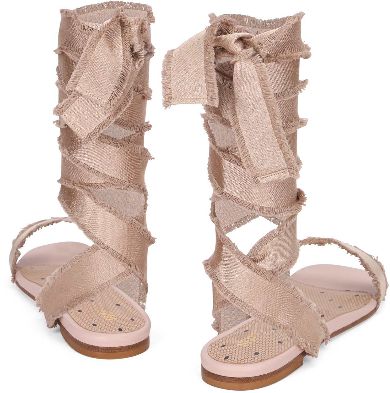 Valentino Beige sandals with laces Beige