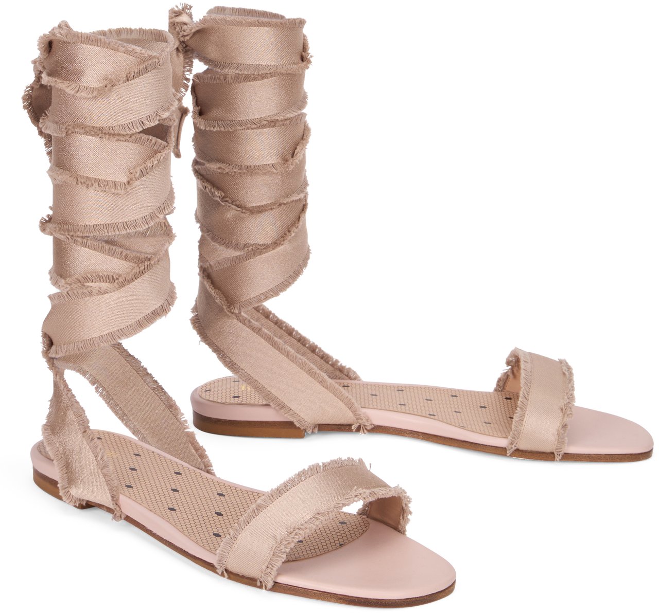 Valentino Beige sandals with laces Beige