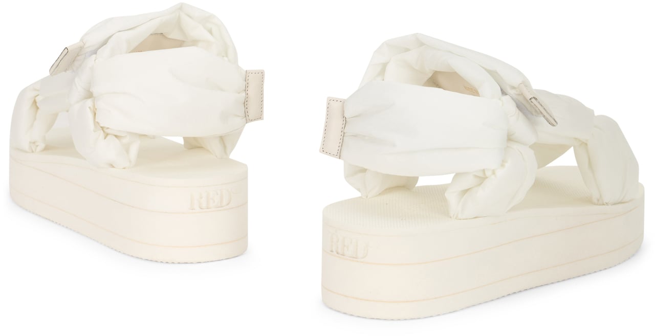 Valentino Elegant sandals in cream white minimalistic color for any occasion Neutraal