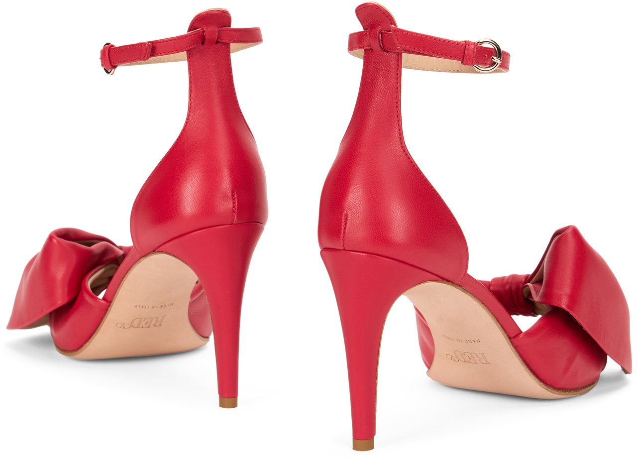 Valentino Elegant heeled sandals Rood