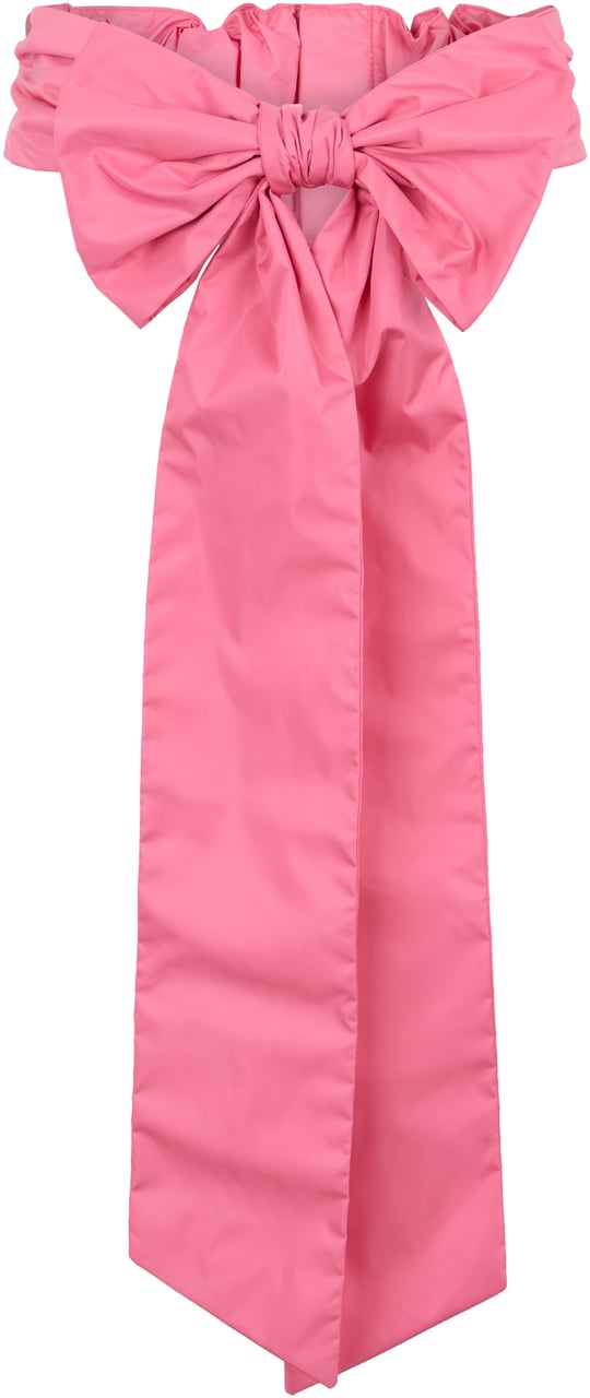 Valentino Belt with bow at the waist Roze