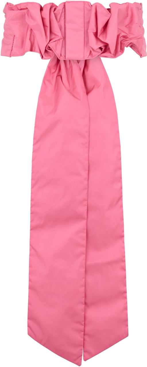 Valentino Belt with bow at the waist Roze