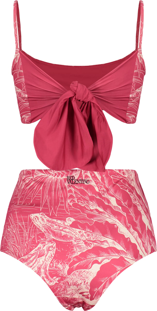 Valentino Set Pink Bikini Elegant Roze