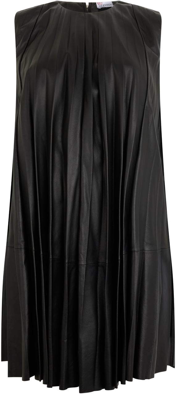 Valentino Dress without sleeves in elegant black fabric. Zwart