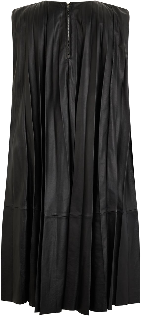 Valentino Dress without sleeves in elegant black fabric. Zwart