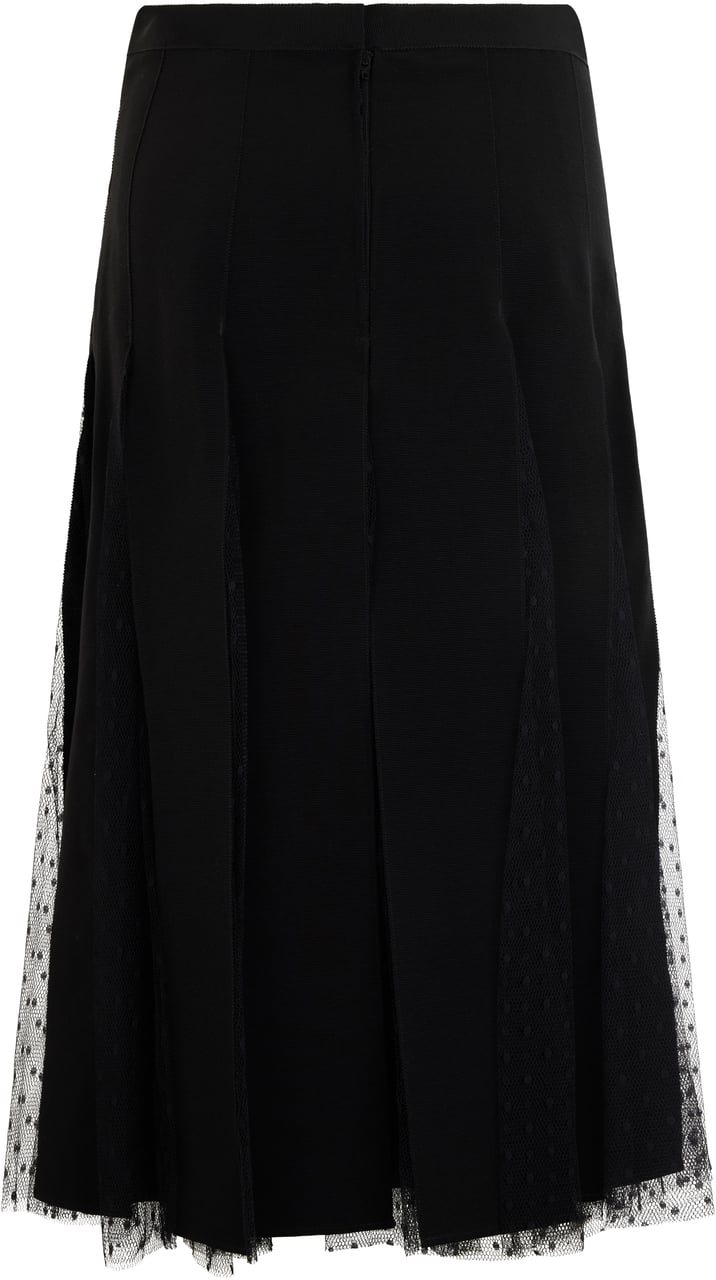 Valentino Elegant and versatile black skirt. Zwart