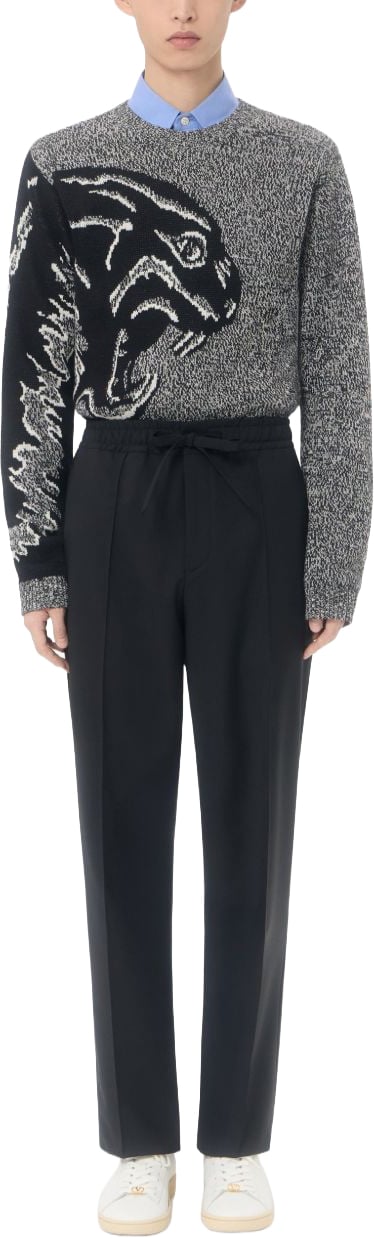 Valentino Trousers Black Zwart
