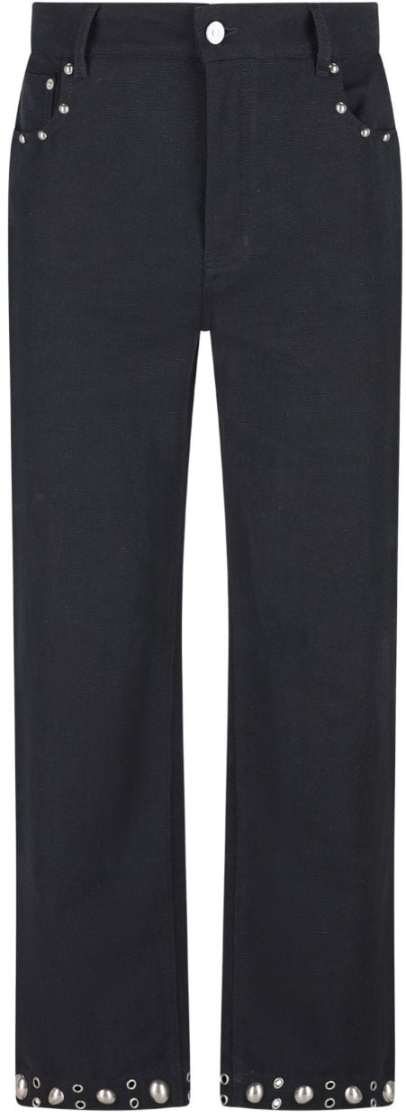 Valentino Trousers Blue Blauw