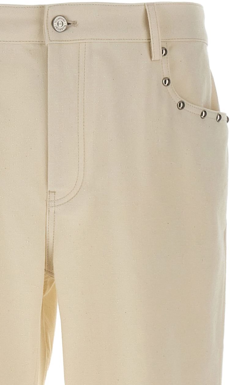 Valentino Trousers White Wit