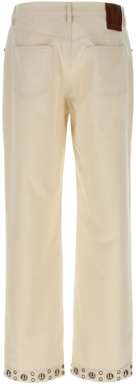 Valentino Trousers White Wit