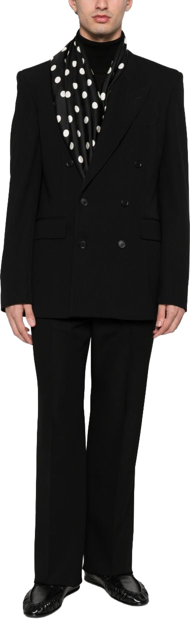 Valentino Trousers Black Zwart