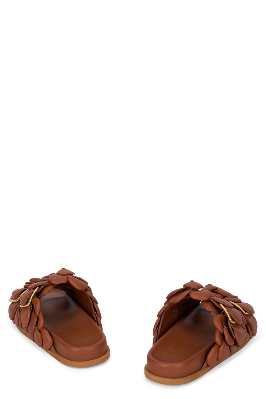 Valentino Leather slides Bruin