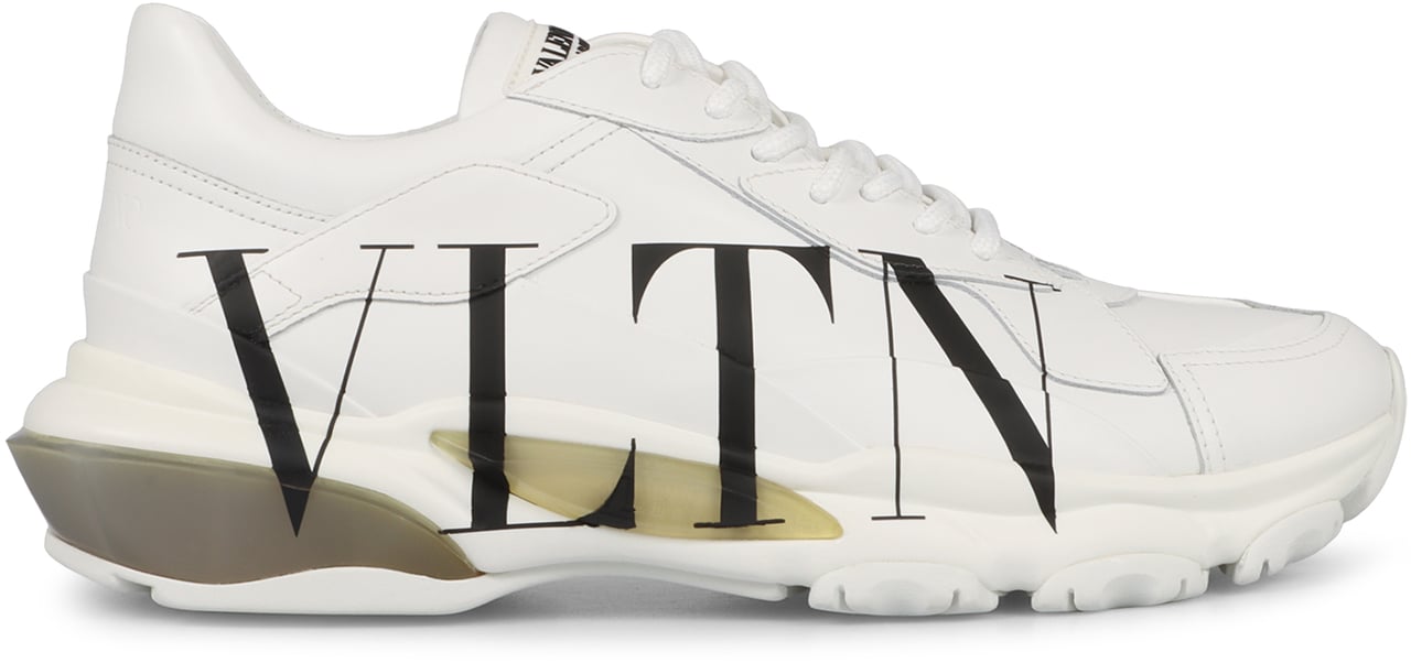 Valentino Valentino Garavani - Leather sneakers Zwart