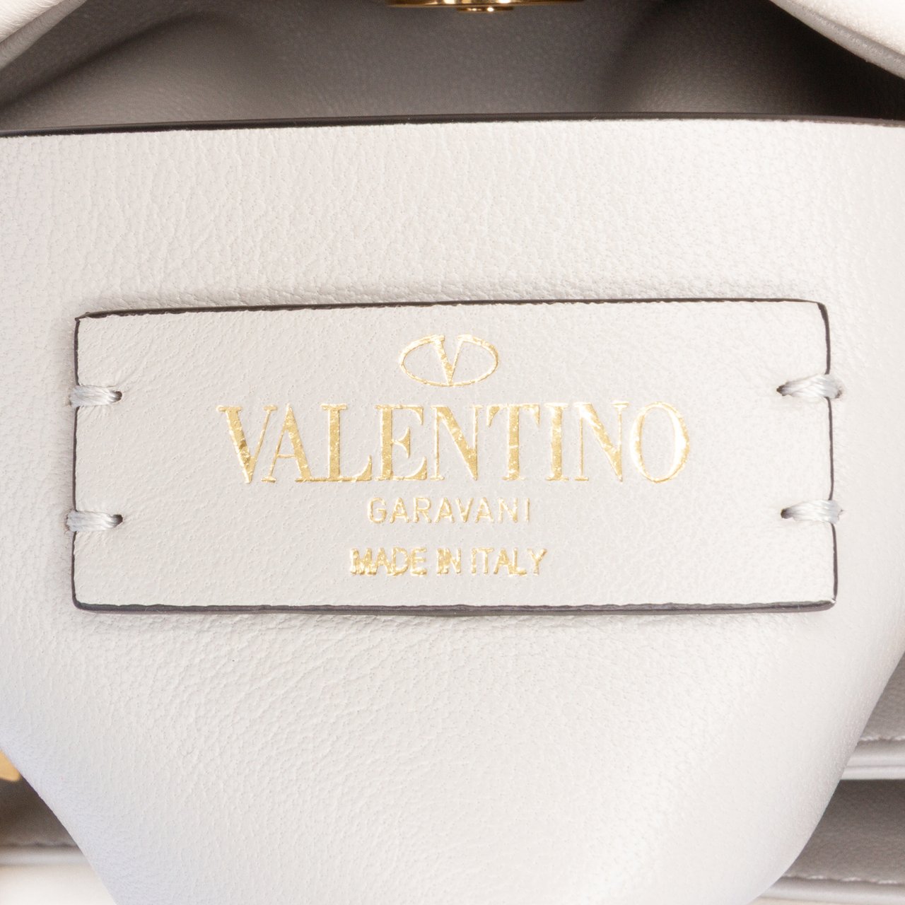 Valentino Small Nappa Roman Stud The Handle Bag Wit