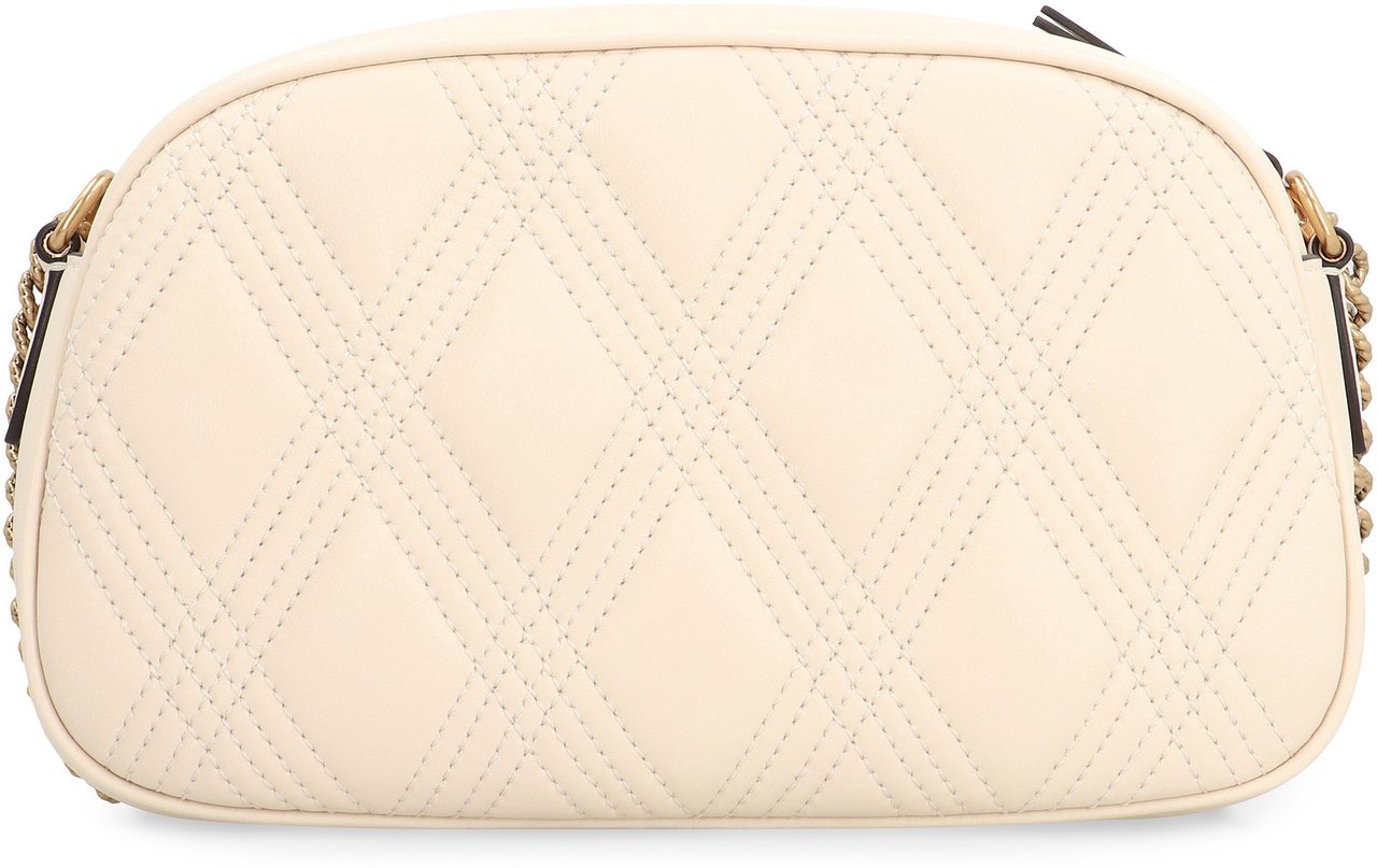 Valentino Quiltie 67 leather shoulder bag Wit
