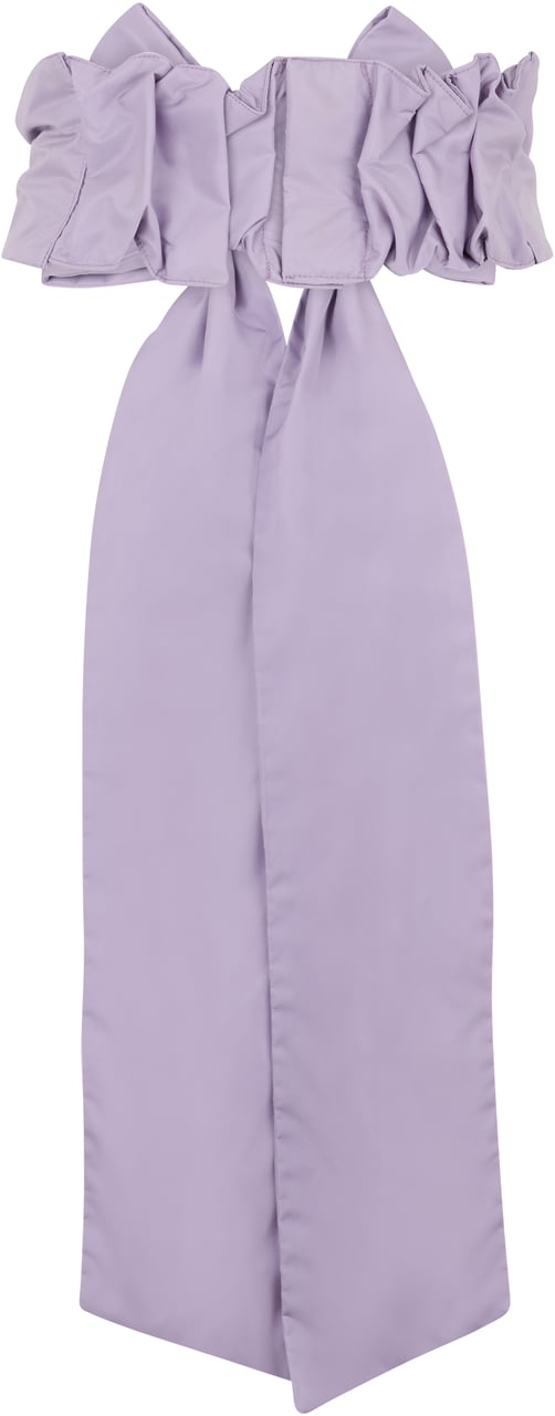 Valentino Elegant accessory for lilac hair with bow. Paars