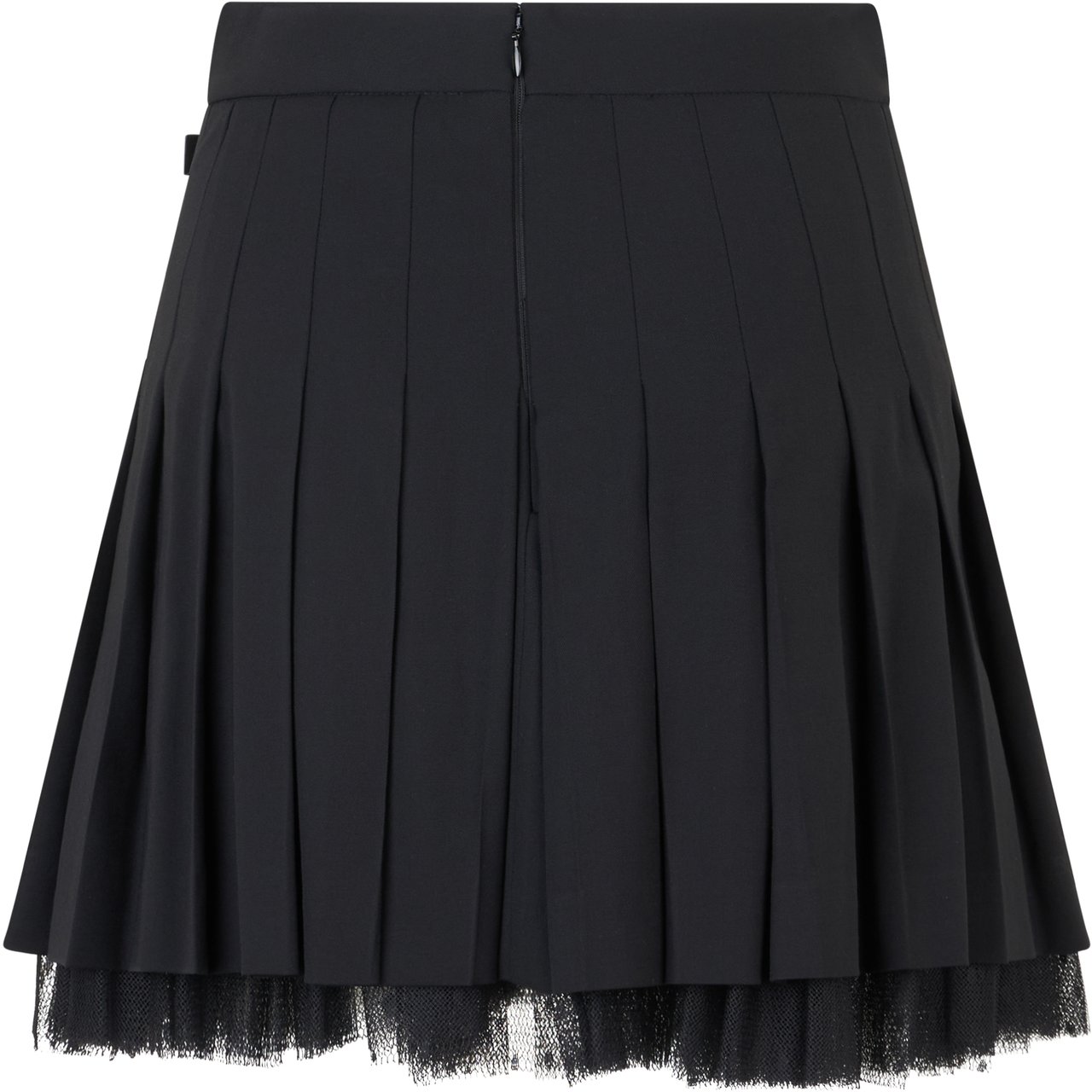 Valentino Wool mini skirt Zwart