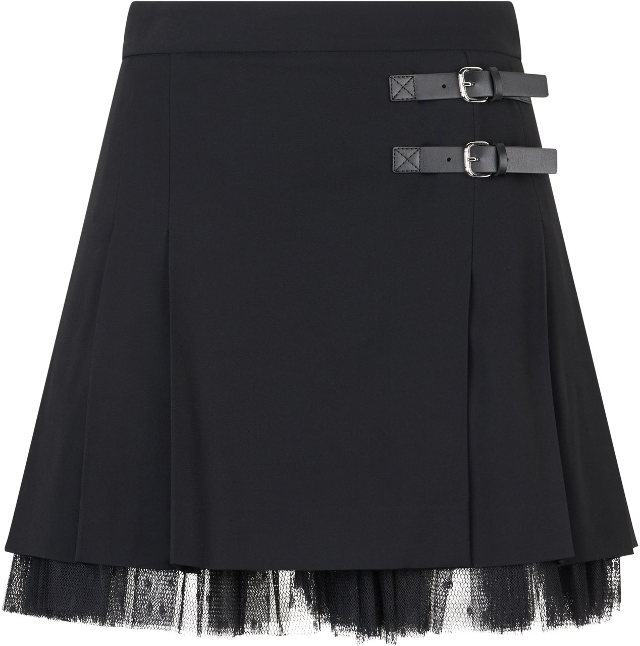 Valentino Wool mini skirt Zwart