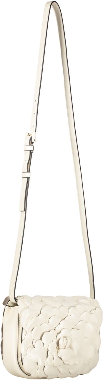 Valentino Elegant shoulder bag in leather Neutraal