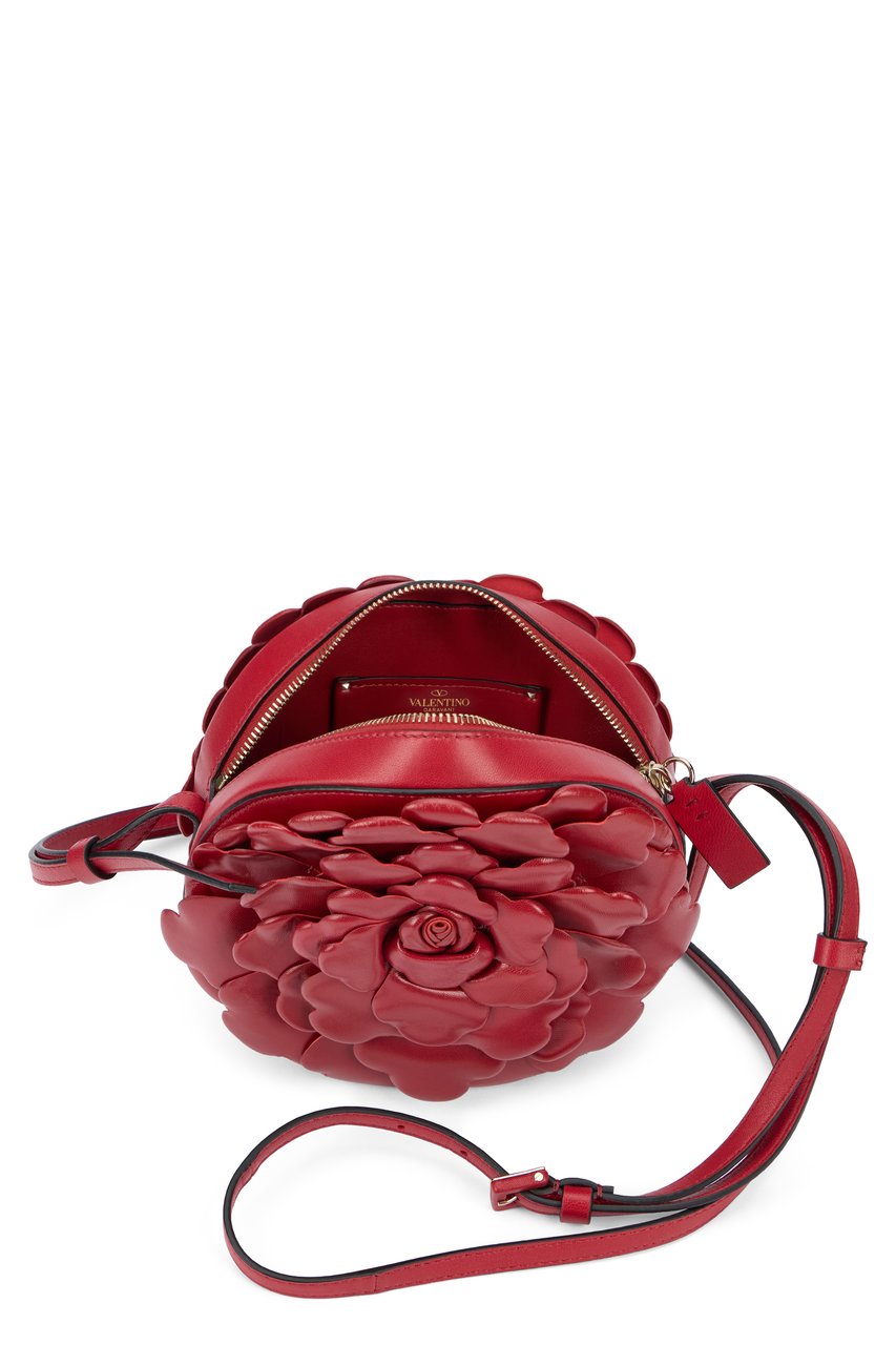 Valentino Red elegant round shoulder bag Rood