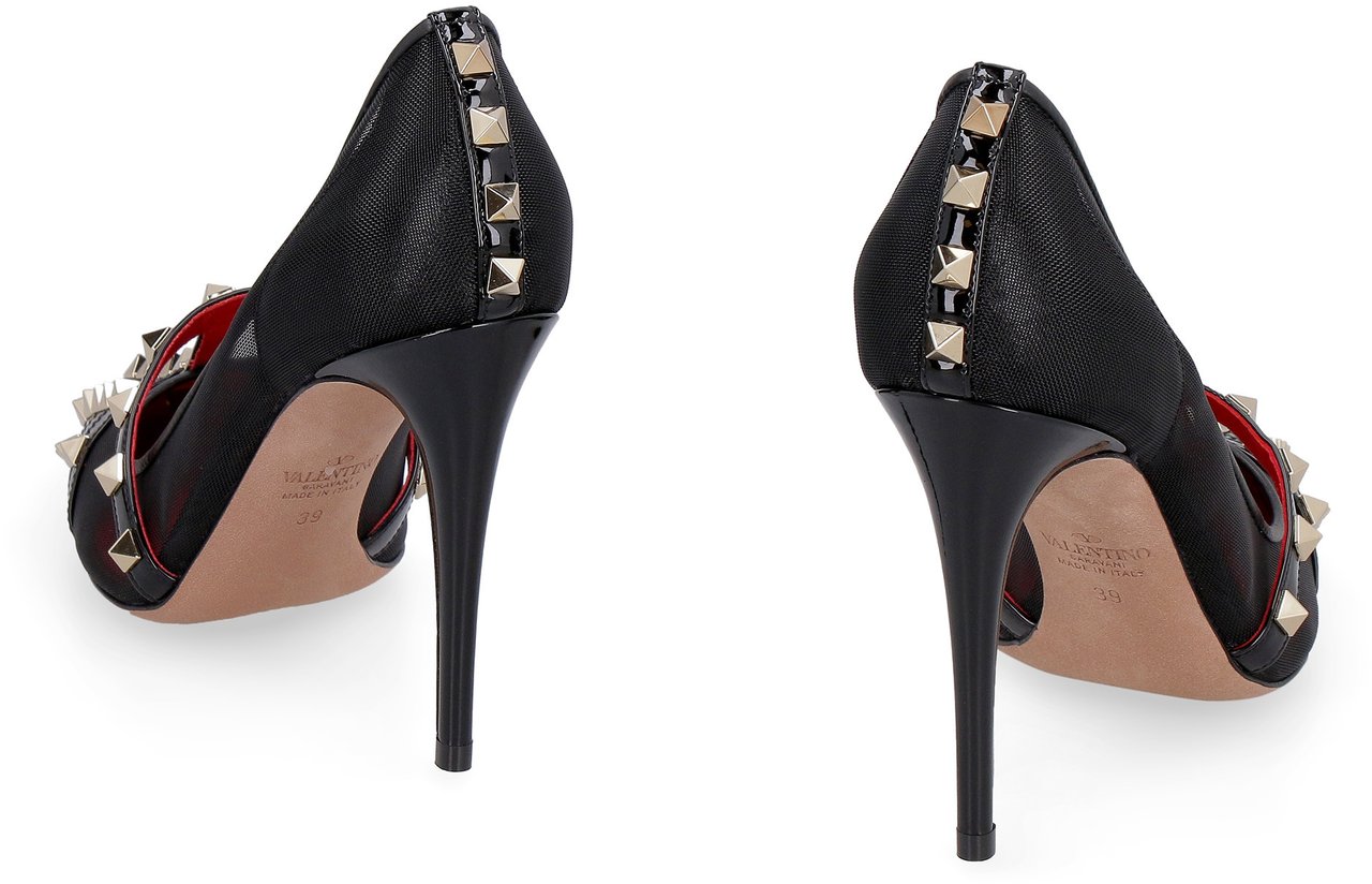 Valentino Pointy-toe pumps Zwart