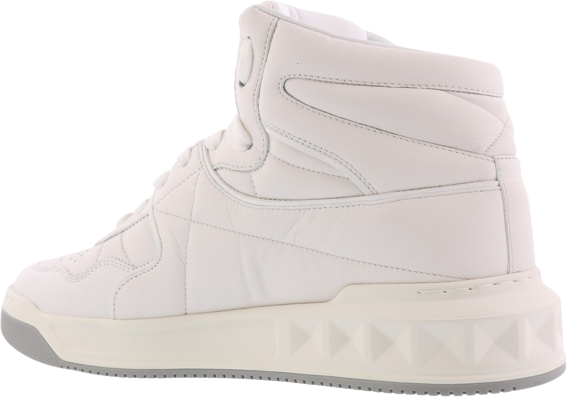 Valentino Heren Mid-Top Sneaker Wit