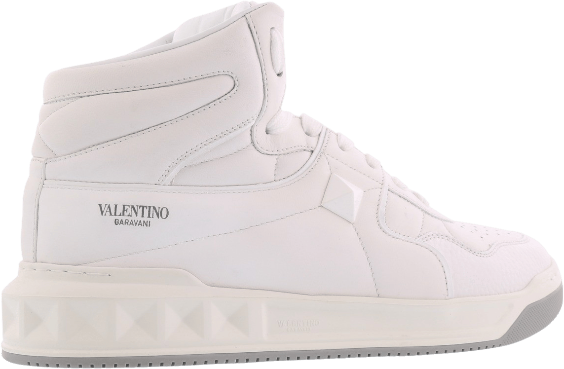 Valentino Heren Mid-Top Sneaker Wit