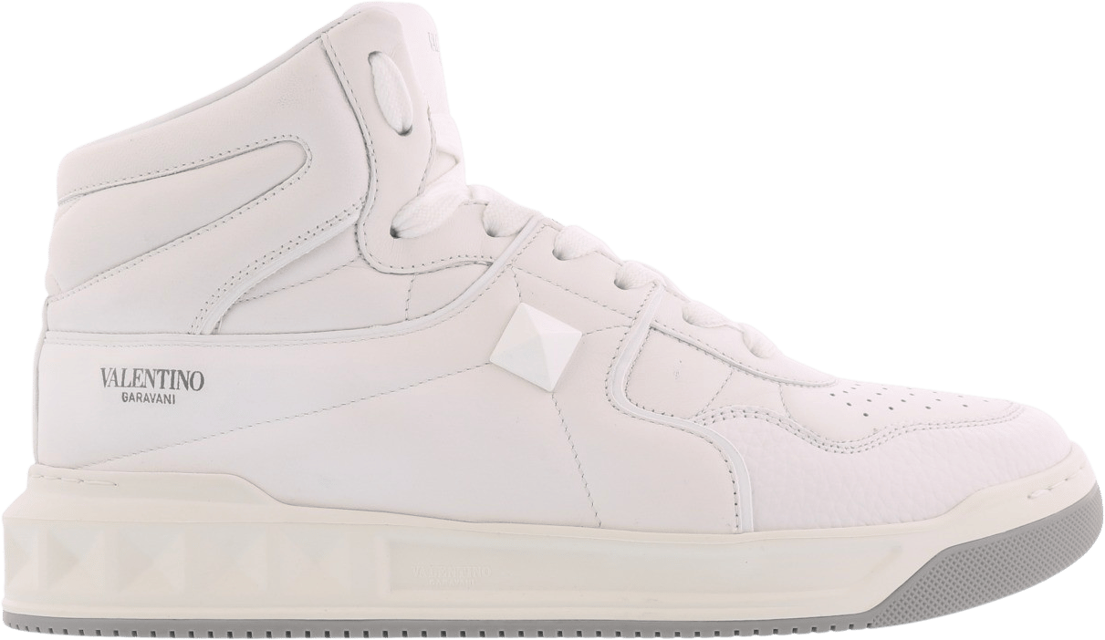 Valentino Heren Mid-Top Sneaker Wit