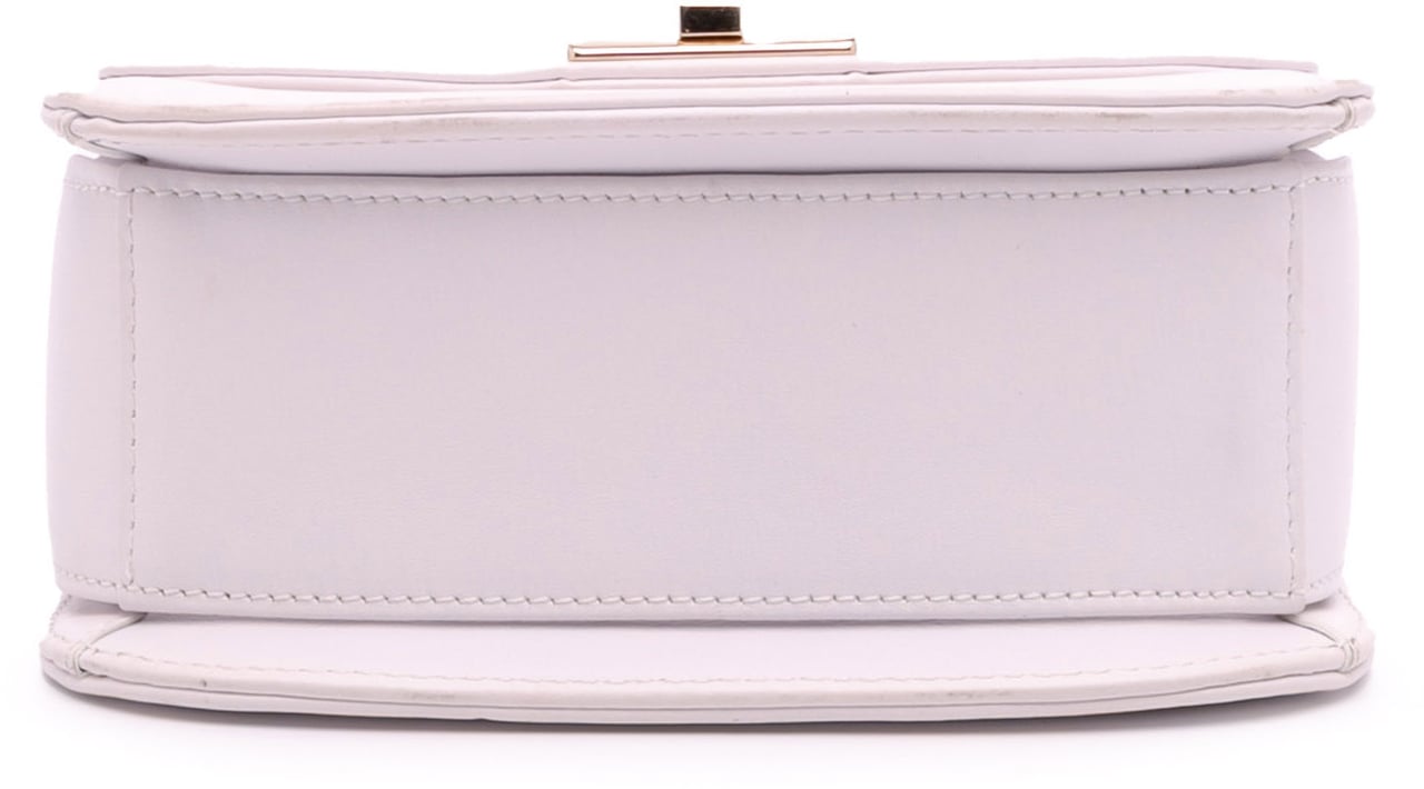 Valentino Small Leather VLTN Chain Crossbody Wit