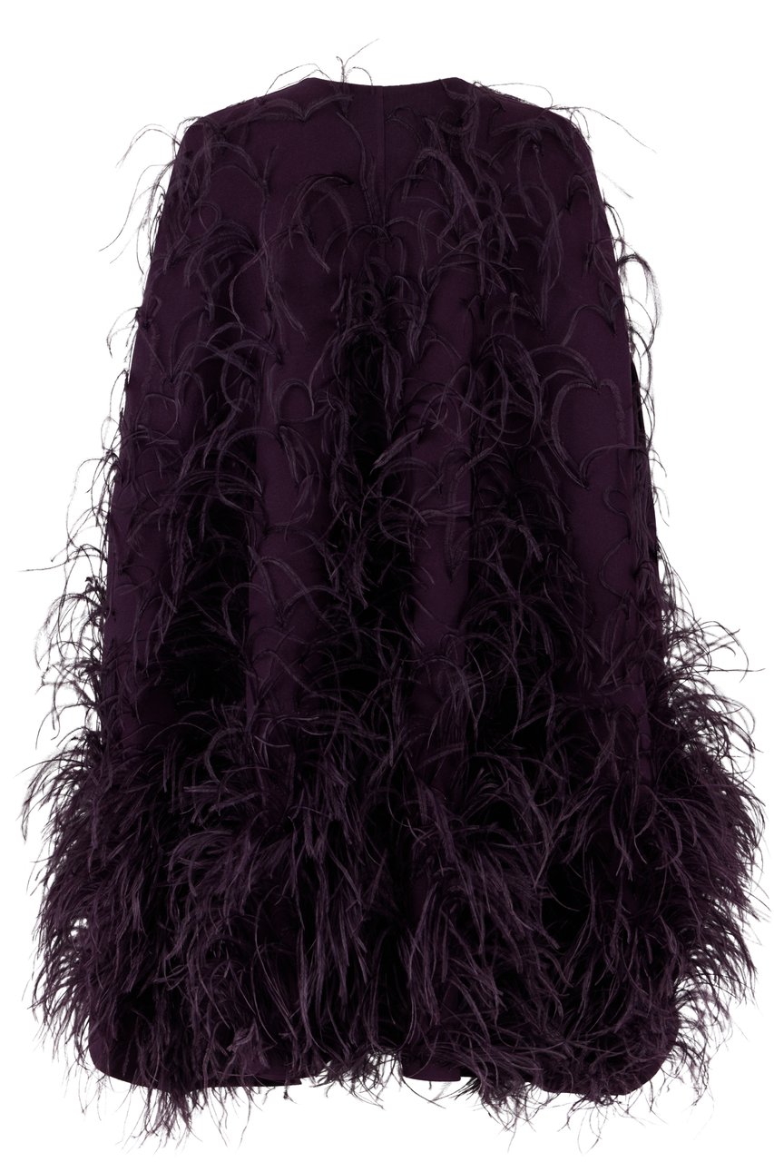 Valentino Elegant purple cape Paars