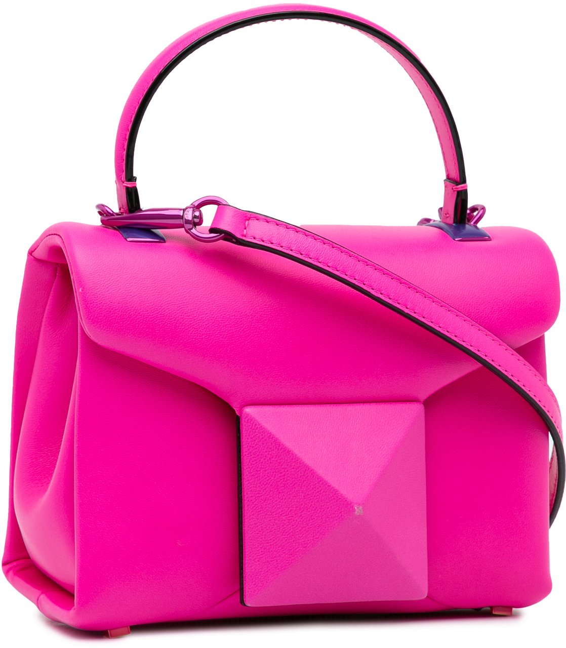 Valentino Mini One Stud Satchel Roze