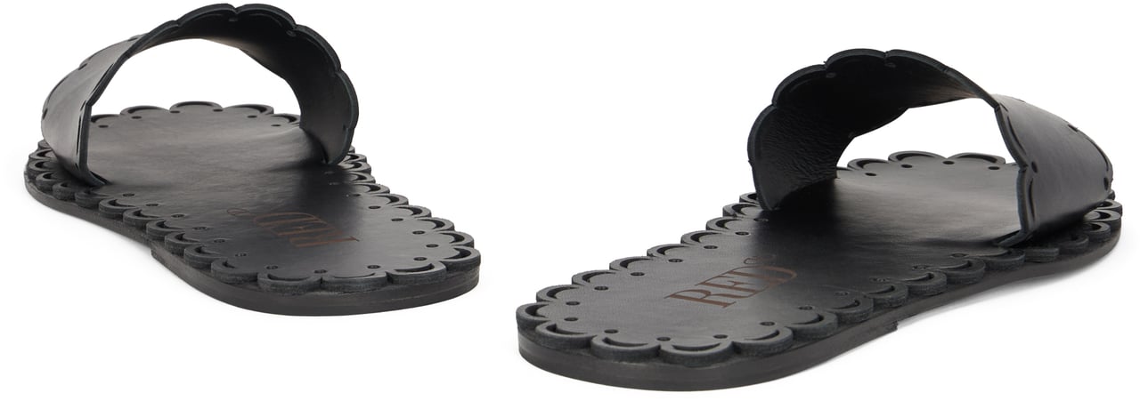 Valentino Elegant and comfortable black sandals for any occasion. Zwart