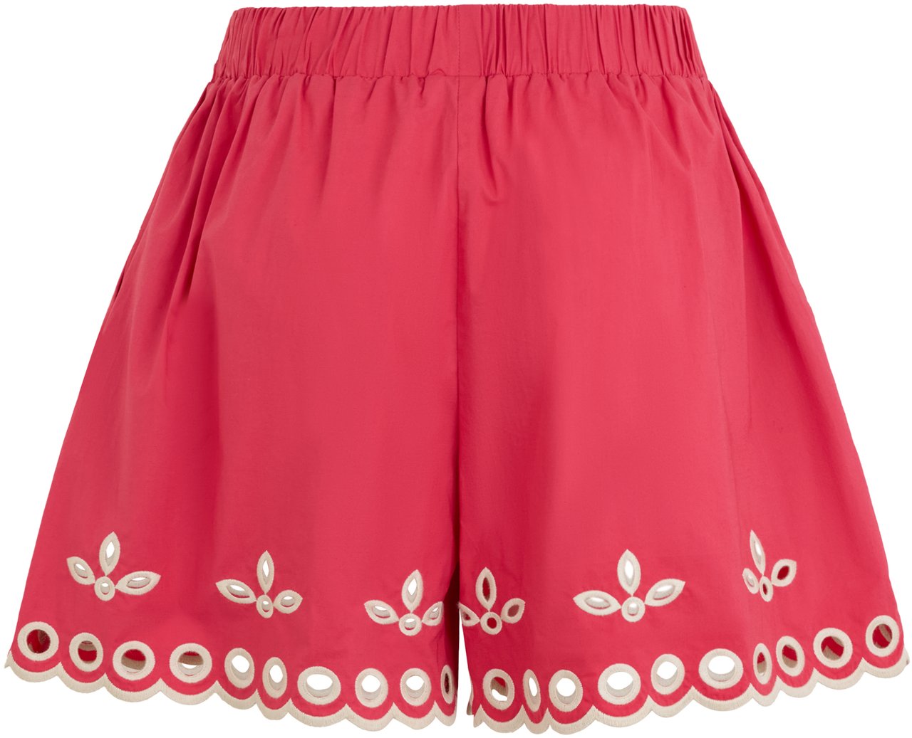Valentino Elegant shorts in lightweight fabric. Rood