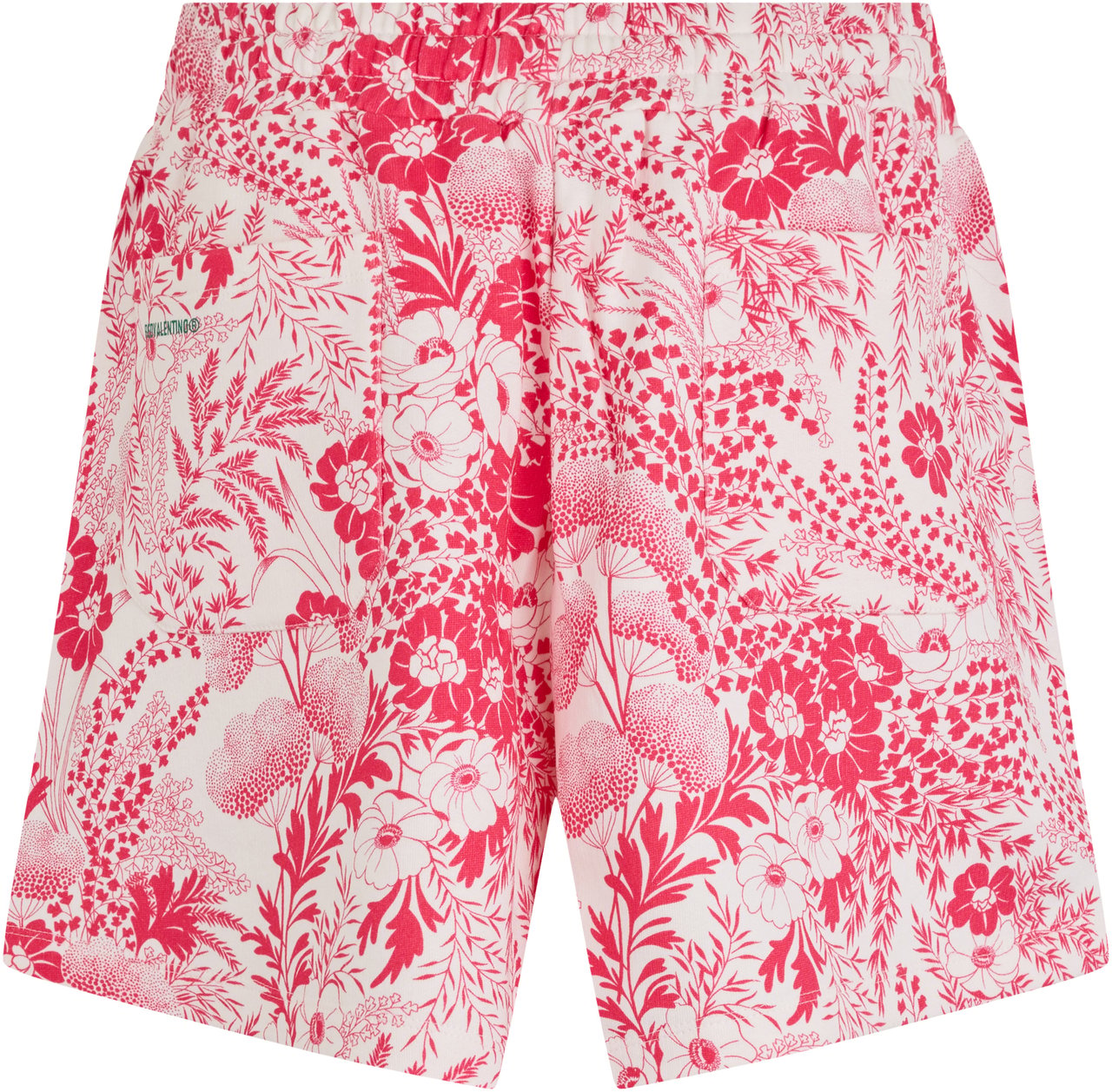 Valentino Shorts with floral print Neutraal