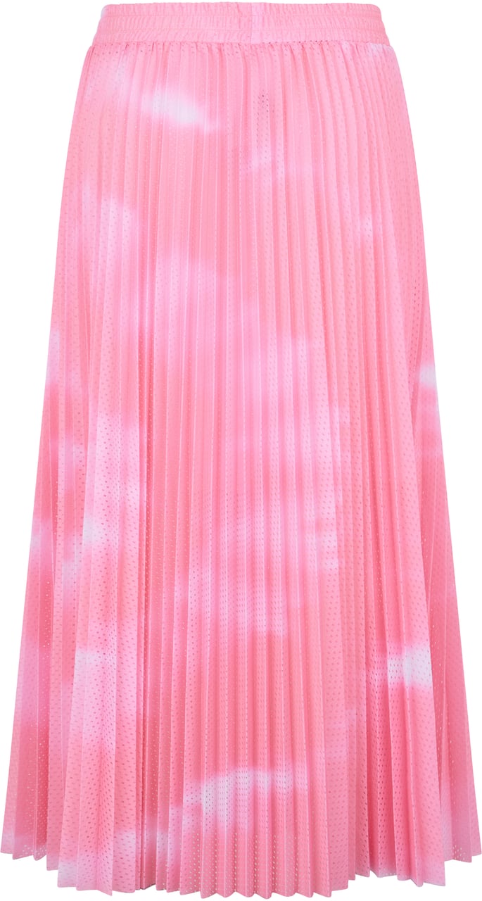 Valentino Long pink skirt with fluid and versatile design. Roze