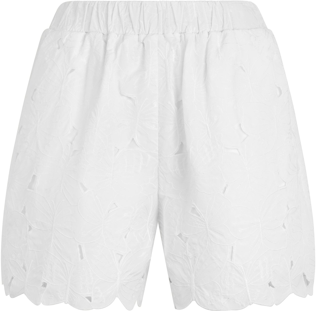 Valentino White short pants with a modern and versatile design Wit