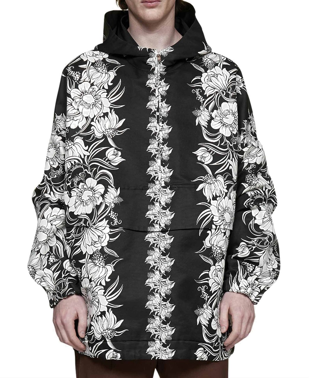Valentino Valentino Street Flowers Daisyland Jacket Zwart