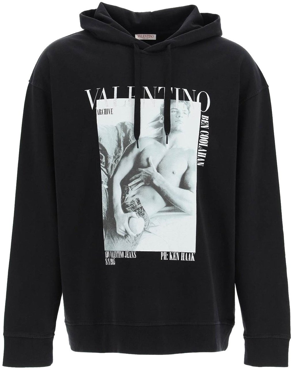 Valentino Valentino Graphic Printed Sweatshirt Zwart