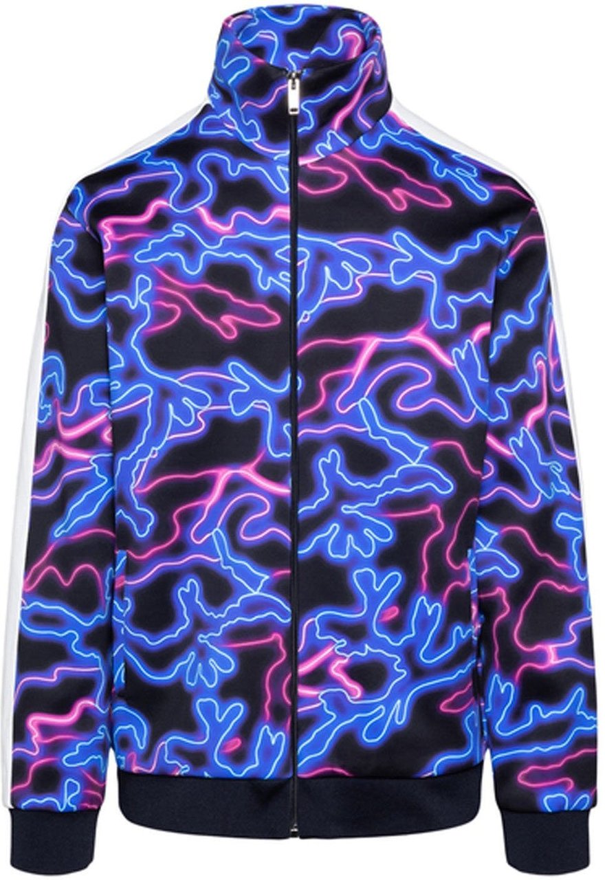 Valentino Valentino Garavani Zip-Up Sweatshirt Blauw