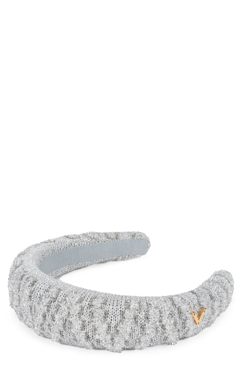 Valentino Knitted headband Zilver