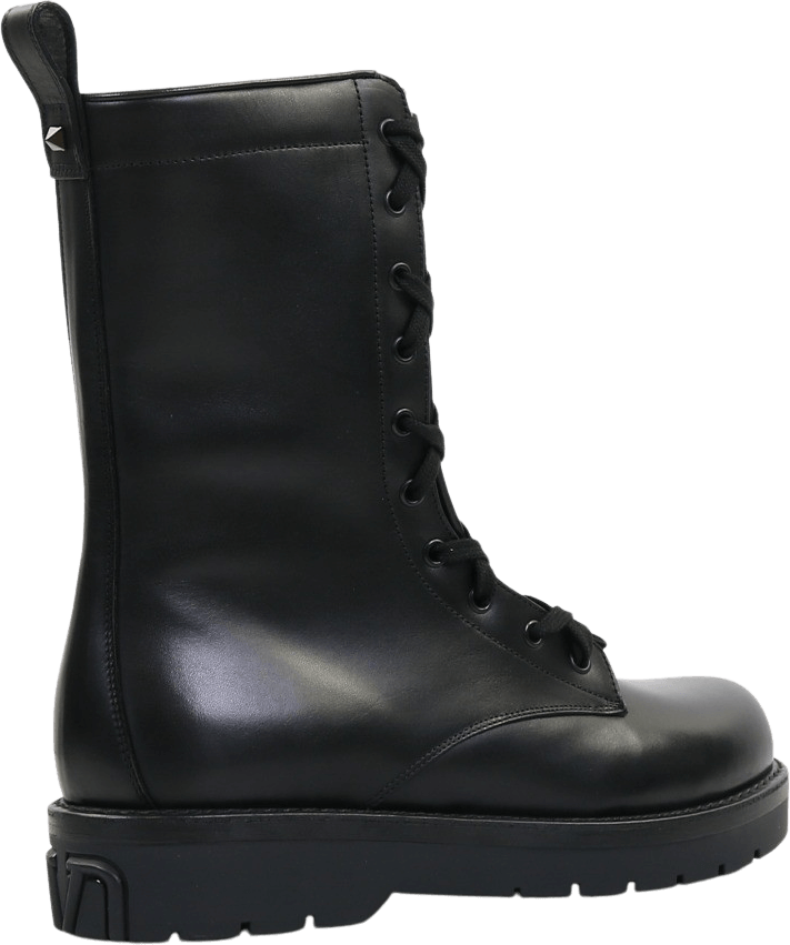 Valentino Heren Combat Boot Zwart