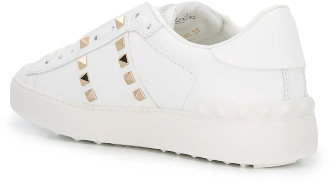 Valentino Valentino Garavani Rockstud Untitled Sneakers Wit