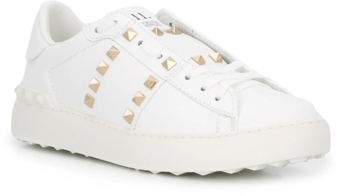 Valentino Valentino Garavani Rockstud Untitled Sneakers Wit